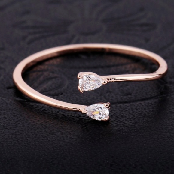 Bou Copper Cubic Zirconia resizable Ring! -- New! - Picture 2 of 7